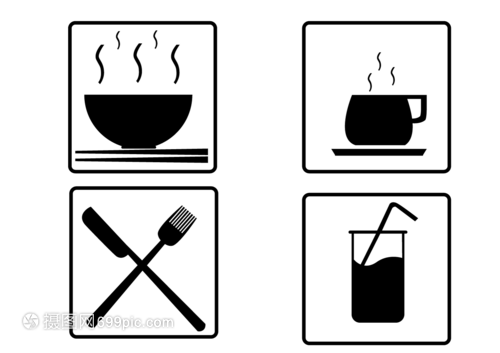 从餐饮图标看饮食文化的视觉密码